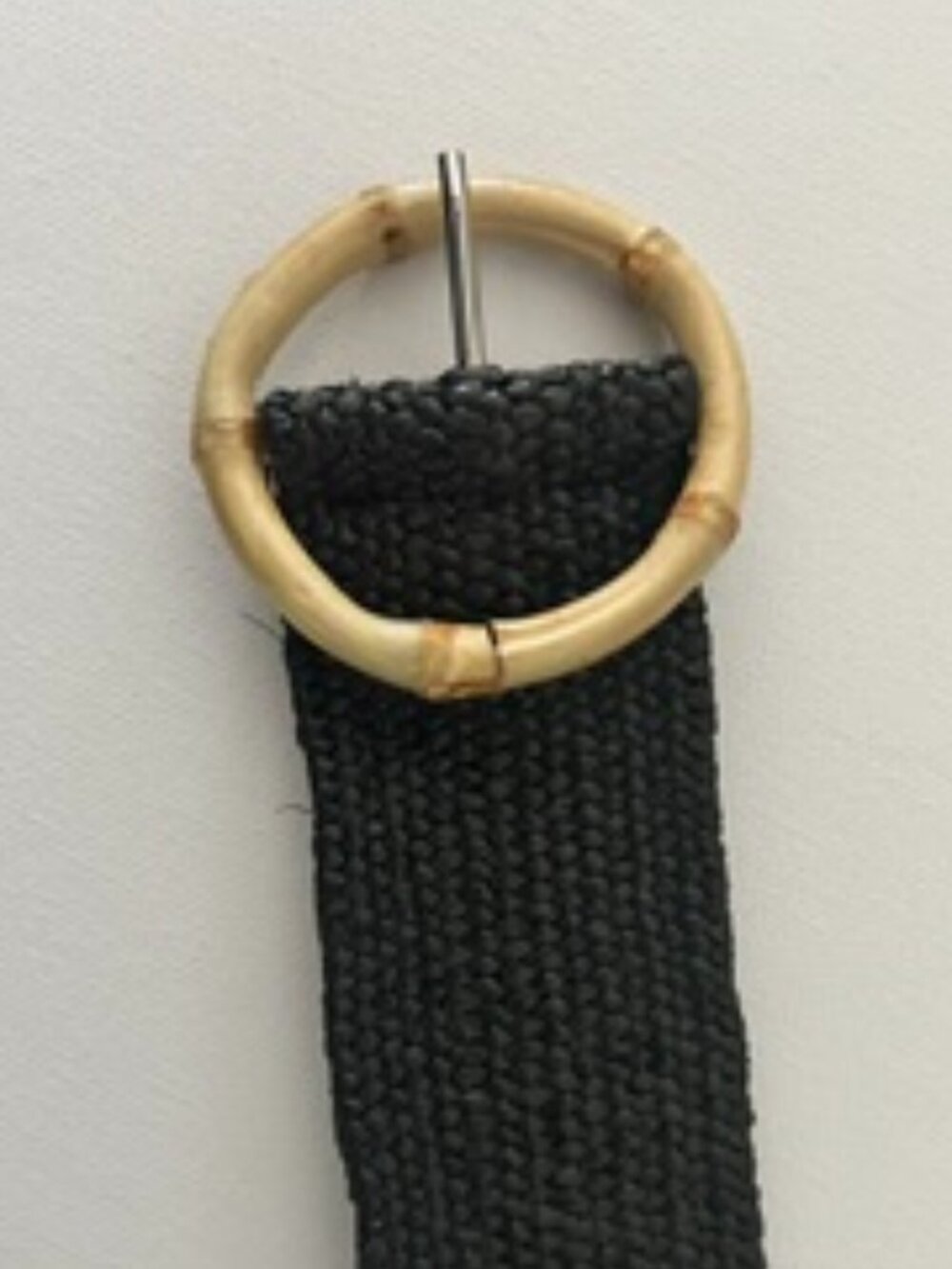 Black Raffia Belt OS - Picture 4 of 8